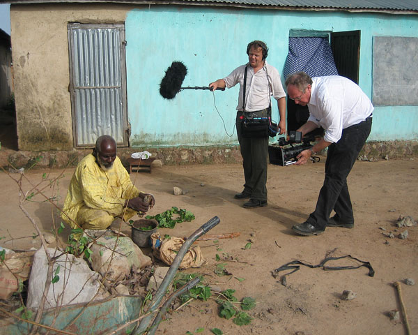 Thomas en Maarten bij natuurgenezer